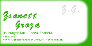 zsanett groza business card